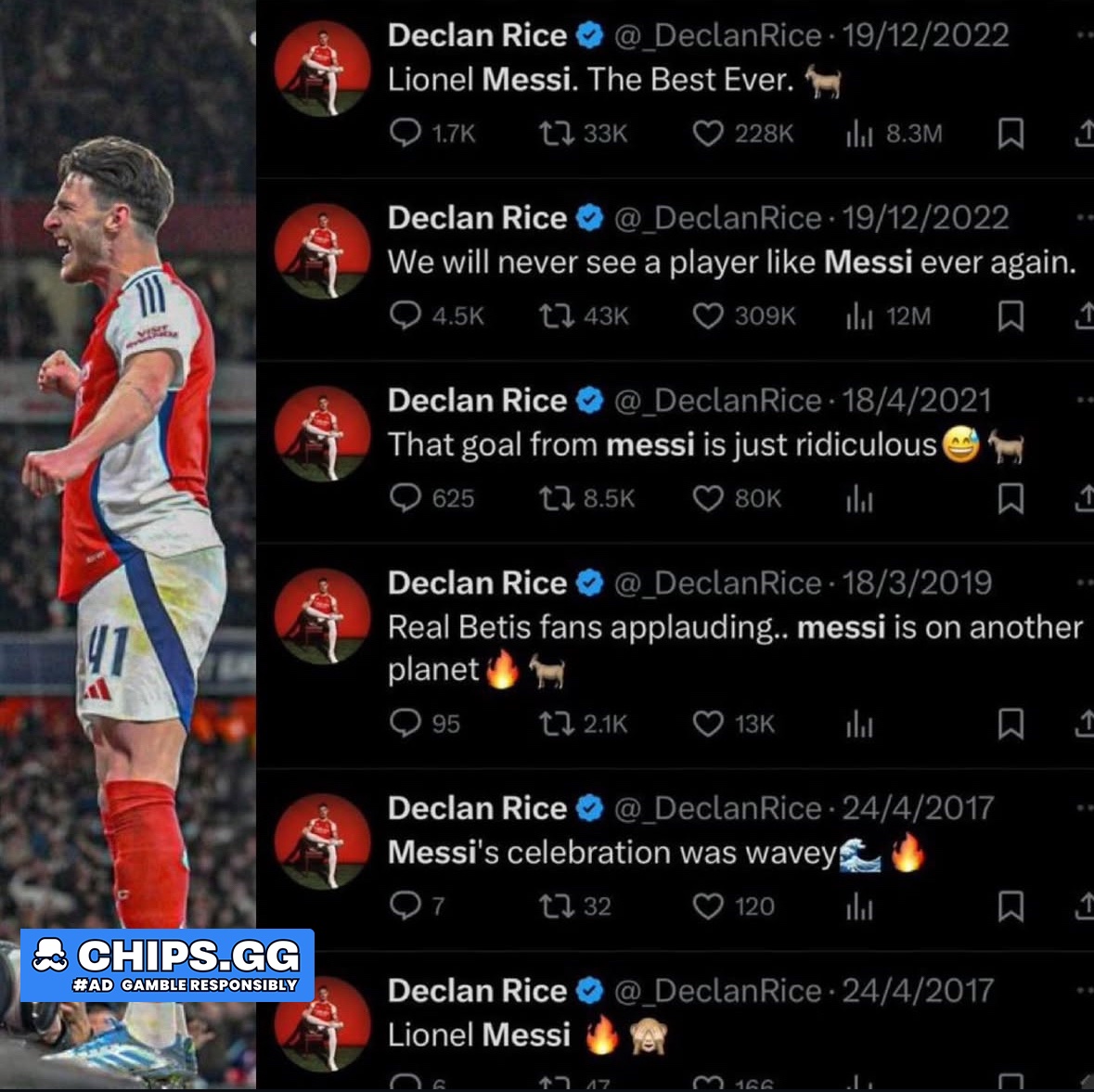 BarcaWorldwide's tweet photo. Rice 🤝 Messi https://t.co/laVpgAEIrl