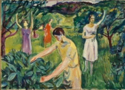 Dugnad i sameiet,

stemningen ble ikke helt den samme etter at Turid (42) i 2c foreslo å asfaltere hele fellesarealet.