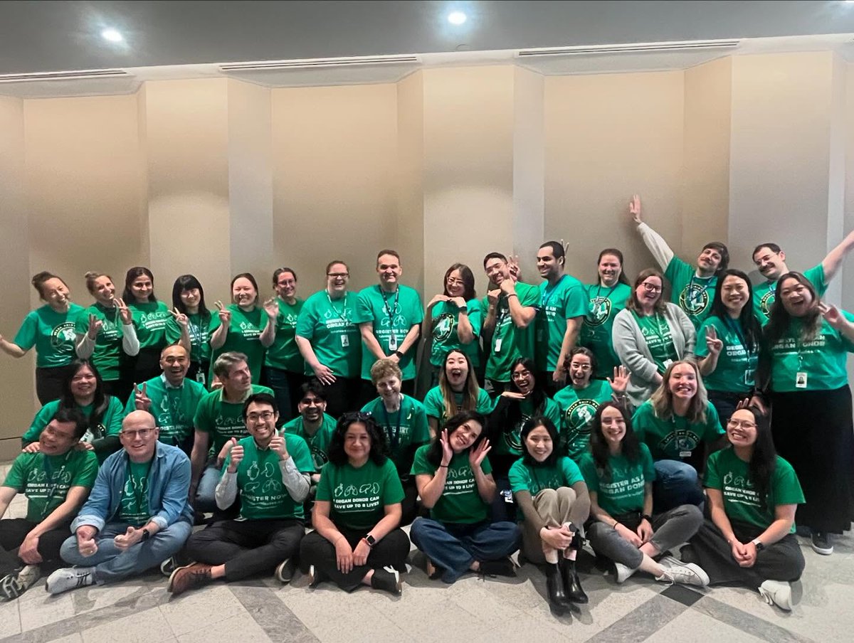 BCT proudly wore green yesterday in support of #GreenShirtDay. Every year, we encourage you  to show up in green on April 7 to raise awareness for organ donation. Ready to make a difference? Register your decision today at registeryourdecision.ca.
