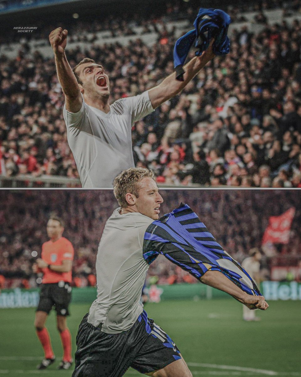 nerazzurriSoci_'s tweet photo. Same stadium. Same minute. Same opponent. Same celebration. 🥶🔥 https://t.co/5bHZKBAmEs