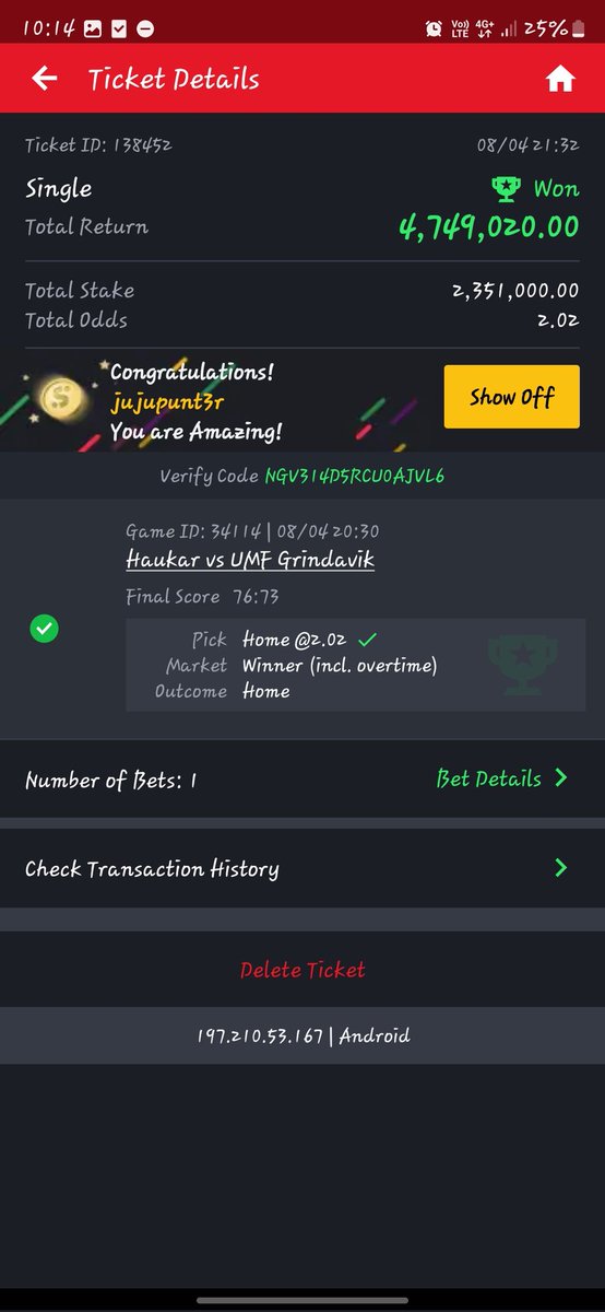 4.7m boom 💥 🙏✅️🤑🙏💰💰💰🙏✅️💥🙏✅️🔥🔥✅️✅️✅️✅️

Get ready for Giveaway on our telegram 
     👇
t.me/Jujupuntertele…