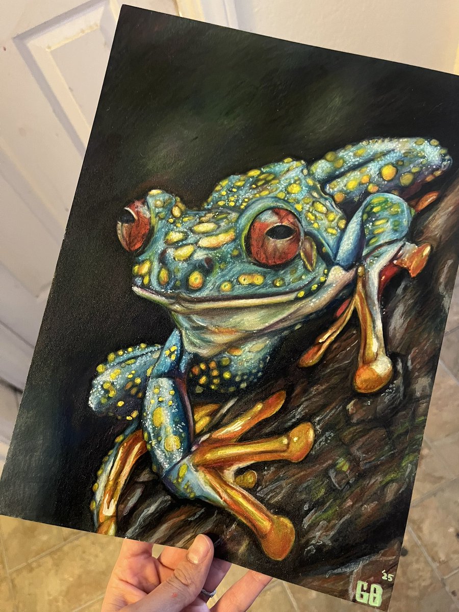 goupbrain's tweet photo. Being shadow banned won’t stop me from posting my frog art 🙂‍↕️ https://t.co/txMckBOA3n