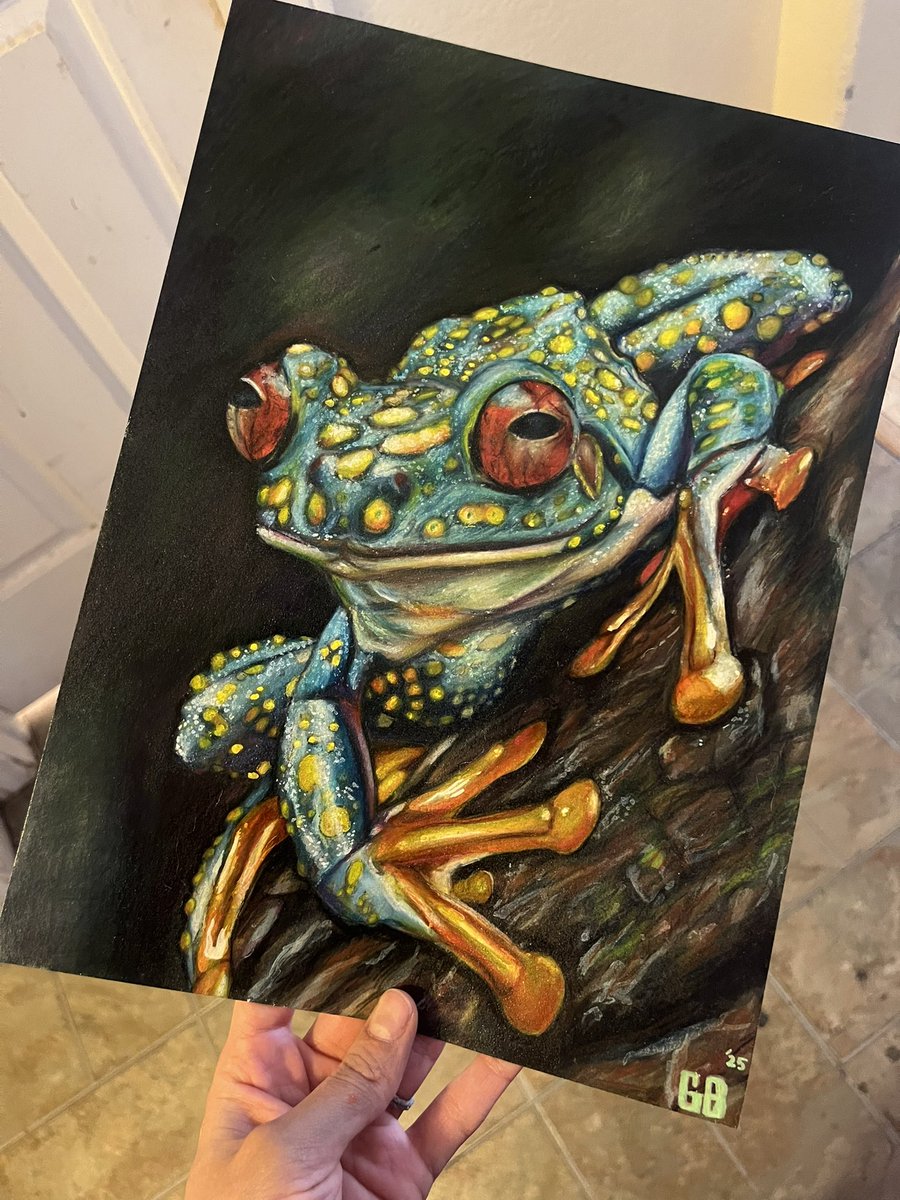 goupbrain's tweet photo. Being shadow banned won’t stop me from posting my frog art 🙂‍↕️ https://t.co/txMckBOA3n
