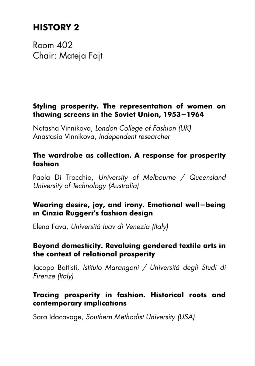 jacopobtt's tweet photo. I had the honour of presenting my research “Beyond Domesticity” at the #ProsperityFashion conference @UNI_FIRENZE . My paper reclaims textile arts-often dismissed as “women’s work” as powerful forms of relational art that foster community, ethics, and care.
#AcademicTwitter https://t.co/8QE7pLDgir