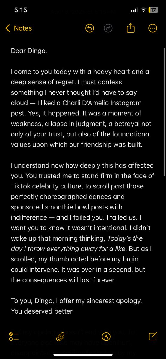 FnbrMac's tweet photo. @DingoFN I had to step away from social media since this incident and have since wrote this message. I hope Dingo and the entire Fortnite community can forgive me. @parbles @chubbi121 @DingoFN https://t.co/RM8byi8Fs3