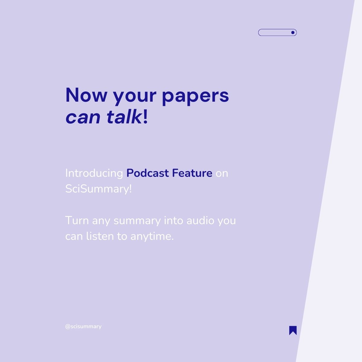 SciSummary tweet media