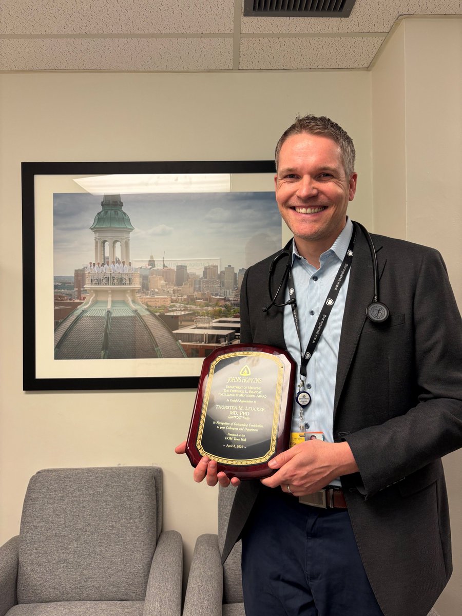 Johns Hopkins Cardiology (@hopkinsheart) on Twitter photo Huge congratulations to <a href="/TLeucker/">Thorsten Leucker</a> and <a href="/WendyPost9/">Wendy Post</a> on earning the Frederick L. Brancati & David M. Levine Excellence in Mentoring Awards from <a href="/HopkinsMedicine/">Johns Hopkins Medicine</a> ! š Your tireless support, guidance, and inspiration make all the difference. We're lucky to have mentors like you! Huge congratulations to <a href="/TLeucker/">Thorsten Leucker</a> and <a href="/WendyPost9/">Wendy Post</a> on earning the Frederick L. Brancati & David M. Levine Excellence in Mentoring Awards from <a href="/HopkinsMedicine/">Johns Hopkins Medicine</a> ! š Your tireless support, guidance, and inspiration make all the difference. We're lucky to have mentors like you!