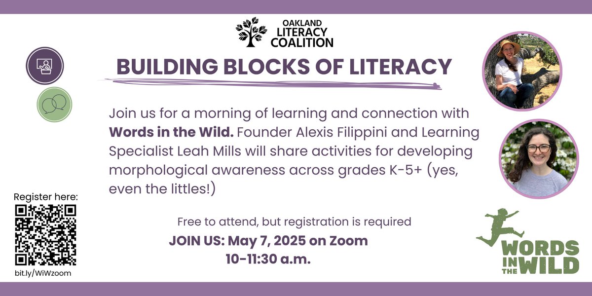 OaklandReads's tweet photo. Exciting Literacy Professional Development Opportunities - Register Today! - https://t.co/L9LvSeQCiq https://t.co/CNIEVJ2ZgF