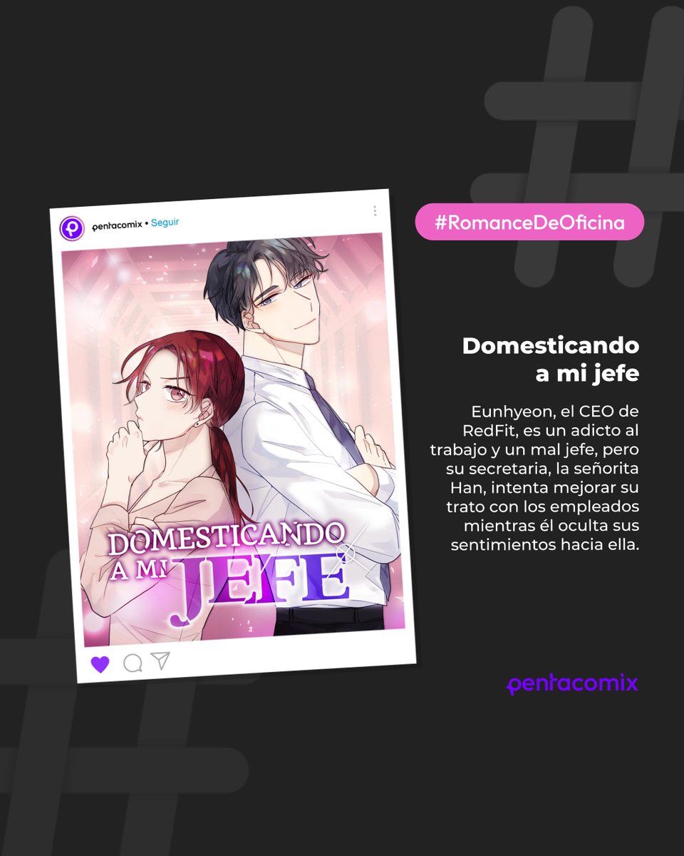Pentacomix_'s tweet photo. ¡Nos gustaría compartir algunos webtoons románticos 💓  de Oficina que tenemos en Pentacomix!

¿Has leído alguno?

#Trulite #Pentacomix #RomanceDeOficina #OfficeRomance https://t.co/D8Io6NffNS