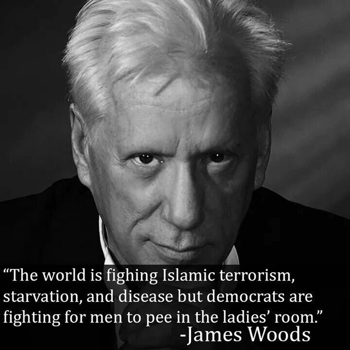 Ilegvm's tweet photo. Who agrees with James Woods?  The Democrats have no agenda anymore. https://t.co/9Kct8zFI8W