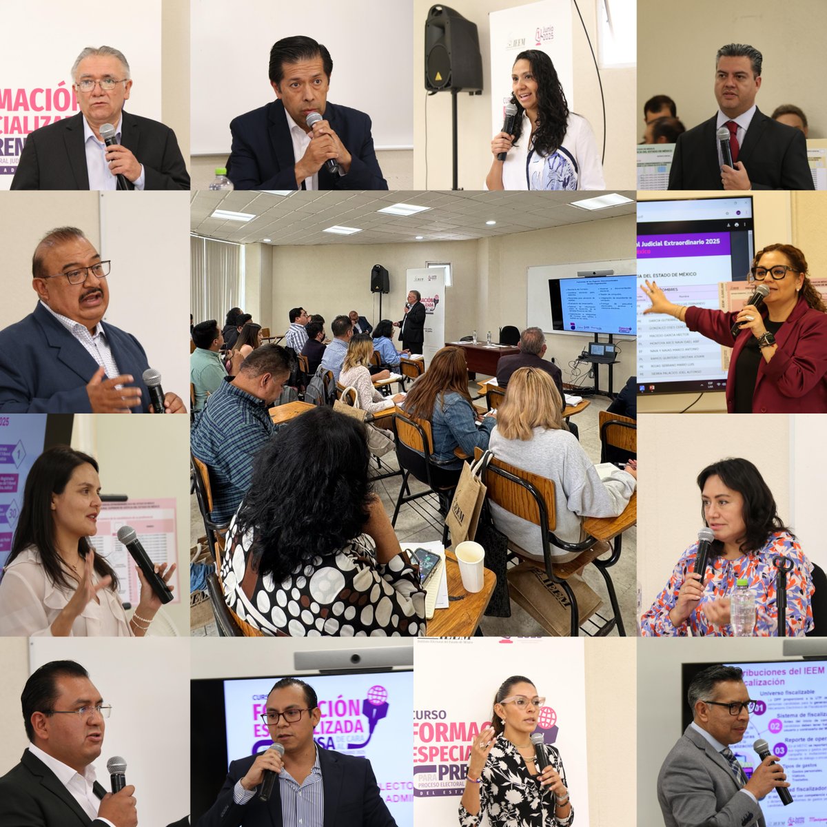 IEEM_MX's tweet photo. ¡Las y los periodistas del Valle de México se preparan para la elección del 1 de Junio! 🗞️✨

En Tlalnepantla, se llevó a cabo el curso “Formación Especializada para Prensa de cara al Proceso Electoral Judicial Extraordinario 2025” 🗳️⚖️. https://t.co/8gVtked5ld