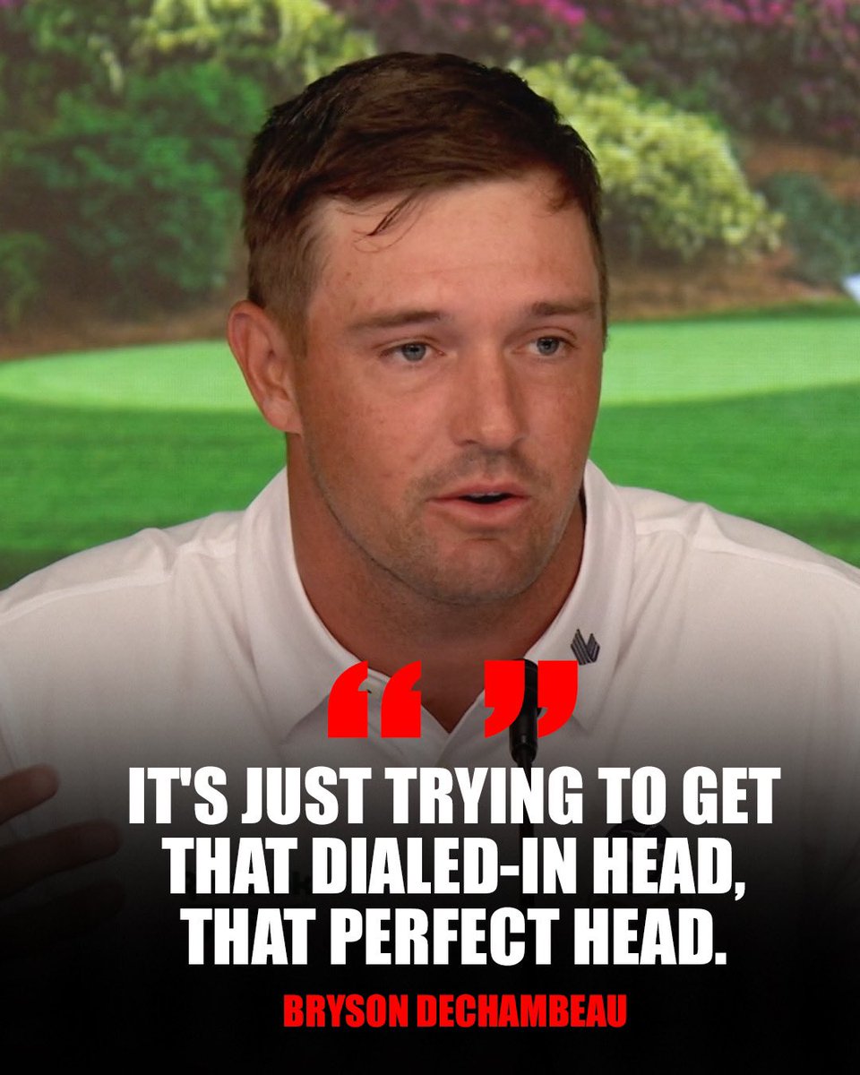 Aren’t we all, Bryson.