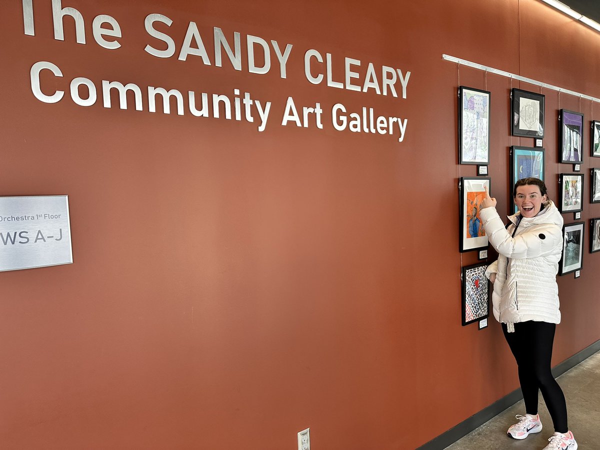 Nice work Noah and Ann on representing New Searles Elementary School at The Sandy Cleary Community Art Gallery! <a href="/NashuaCenterArt/">Nashua Center for the Arts</a> <a href="/NSDArts/">Nashua School District Art</a> <a href="/NASHUASCHOOLS/">NashuaSchools</a> <a href="/tlkaufmann/">Trisha Kaufmann</a> <a href="/ArgeropoulosNH/">Peter Argeropoulos</a> <a href="/MsMaloney_PE/">Erin</a> <a href="/mariojandrade/">Mario J. Andrade</a> #OneNashua #Nashuaproud