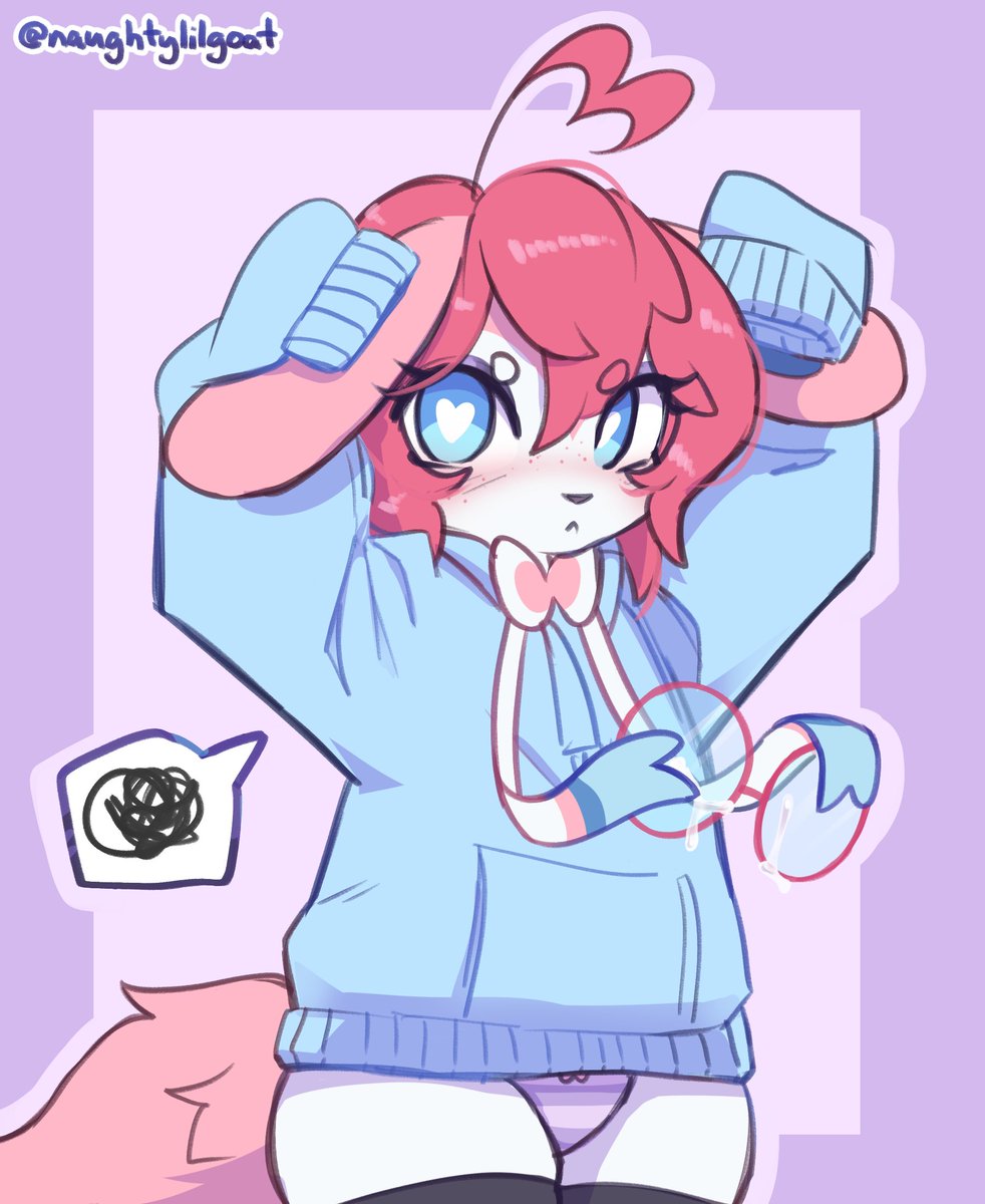 What makes you think you can pull on her ears? What do you have to say for yourself?💢