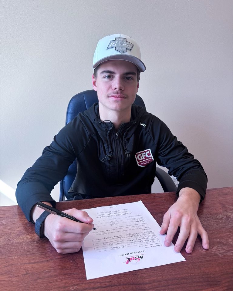 The Steelers are excited to announce the signing of forward Mack Blue (07) from Grand Forks North Dakota. 

Mack is coming off a successful season with Grand Forks Central High where he posted 16 goals and 42 points in 25 games. 

Welcome to Steeltown Mack!

#MJHLSteelers