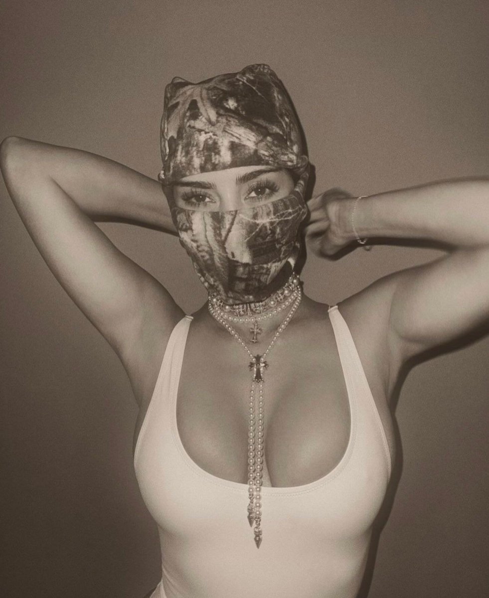 rogue's tweet photo. Kim K for Chrome hearts https://t.co/udabln055t