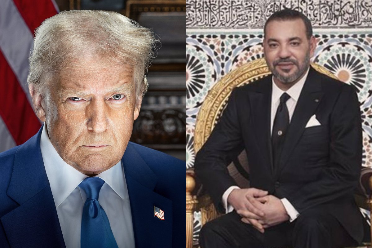 #MapActu 

تأكيدا للموقف الذي أبلغ به الرئيس الأمريكي جلالة الملك، الولايات المتحدة تجدد تأكيد اعترافها بسيادة المغرب على الصحراء
rs.map.ma/44fS9Ge

En confirmation de la position communiquée par le Président Donald Trump à Sa Majesté le Roi, les Etats-Unis réaffirment leur