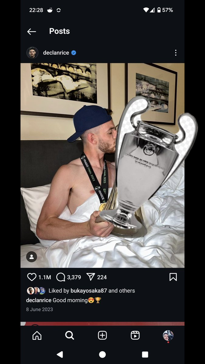 Blackbriar83's tweet photo. Declan Rice on Instagram https://t.co/fExxGqwkY1