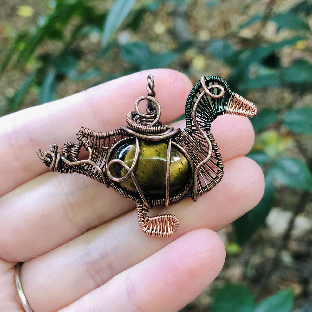 tiger’s eye mallard custom 🦆🫶