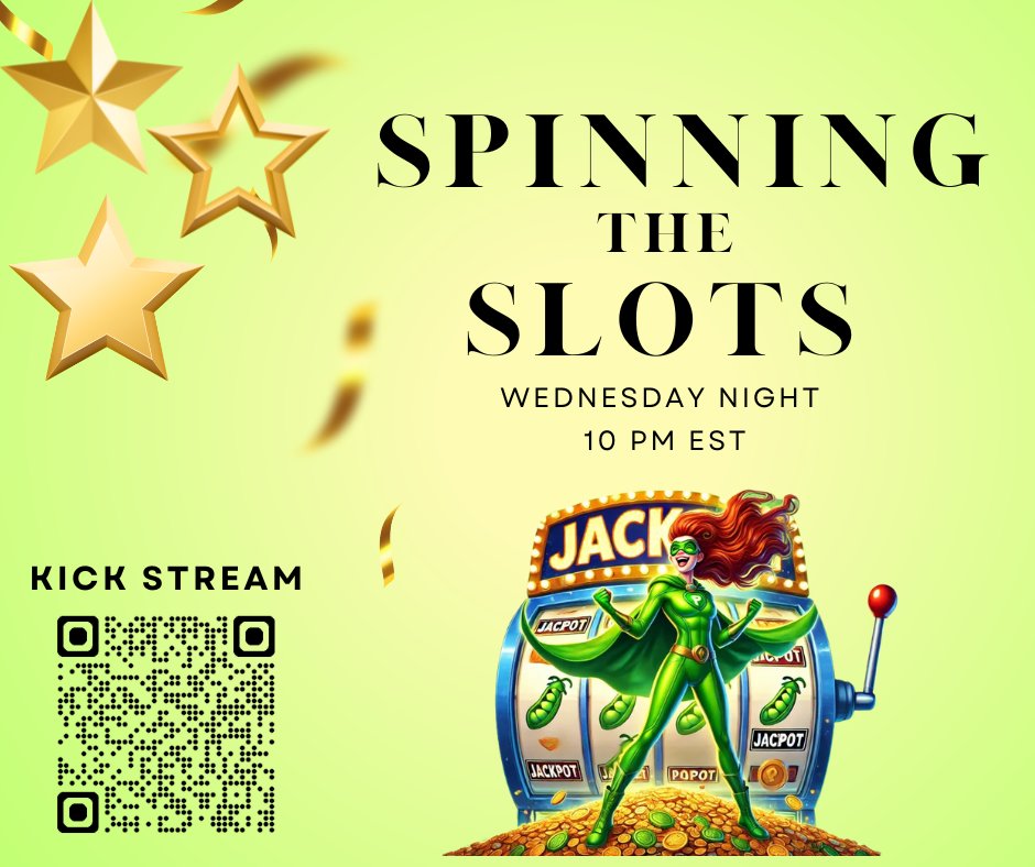 PeaPowerful's tweet photo. Join me on KICK for a night of #slots 04/09/2025 https://t.co/pWit5JBe9D
