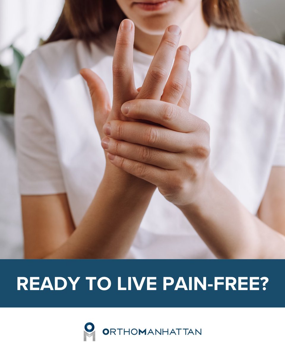 OrthoManhattan's tweet photo. Don't Let Hand Arthritis Hold You Back! 👉 Ready for relief? Learn more here: https://t.co/K4edGxS9lu

#HandArthritis #PainRelief #OrthoCare #OrthoManhattan #HealthyHands https://t.co/fKoq5HLXgb
