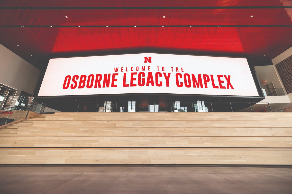 Huskers's tweet photo. You’ve seen the video. Now see it for real. 👀

Husker history, innovation &amp; legacy — all inside one massive 300,000 sq. ft. structure 🏗️🤯

Kick off your Husker Games festivities with an exclusive tour of the Osborne Legacy Complex!

🗓️ April 26th
🎟️ https://t.co/xgacLw3rc7 https://t.co/rUuMJ8btmu