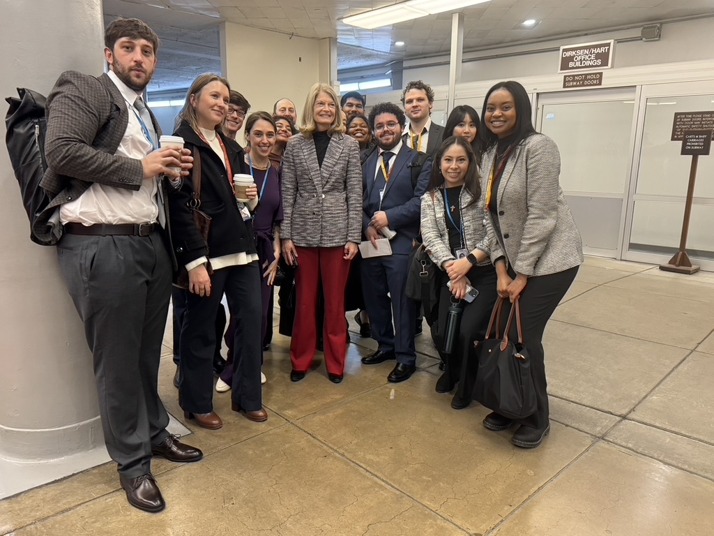 Elizabeth Shogren (@shogrene) on Twitter photo Watch out Washington, DC. A new group of reporters for <a href="/medillonthehill/">Medill News Service</a> has arrived. Thanks for giving these <a href="/MedillSchool/">Northwestern Medill</a> graduate students a Capitol tour <a href="/brennanleach/">Brennan Leach</a>! Thank you <a href="/PVT_SenMurkows/">Sen. Lisa Murkowski</a>! <a href="/IBelkoura/">Ismael M. Belkoura</a> <a href="/Krahman333/">Khaleel Rahman</a> <a href="/ashleynsoriano/">Ashley N. Soriano</a> <a href="/AthanYanos/">Athan Yanos</a> <a href="/AtmikaIyer/">Atmika Iyer</a> <a href="/thedrummbeats/">Erin Drumm</a> Watch out Washington, DC. A new group of reporters for <a href="/medillonthehill/">Medill News Service</a> has arrived. Thanks for giving these <a href="/MedillSchool/">Northwestern Medill</a> graduate students a Capitol tour <a href="/brennanleach/">Brennan Leach</a>! Thank you <a href="/PVT_SenMurkows/">Sen. Lisa Murkowski</a>! <a href="/IBelkoura/">Ismael M. Belkoura</a> <a href="/Krahman333/">Khaleel Rahman</a> <a href="/ashleynsoriano/">Ashley N. Soriano</a> <a href="/AthanYanos/">Athan Yanos</a> <a href="/AtmikaIyer/">Atmika Iyer</a> <a href="/thedrummbeats/">Erin Drumm</a>