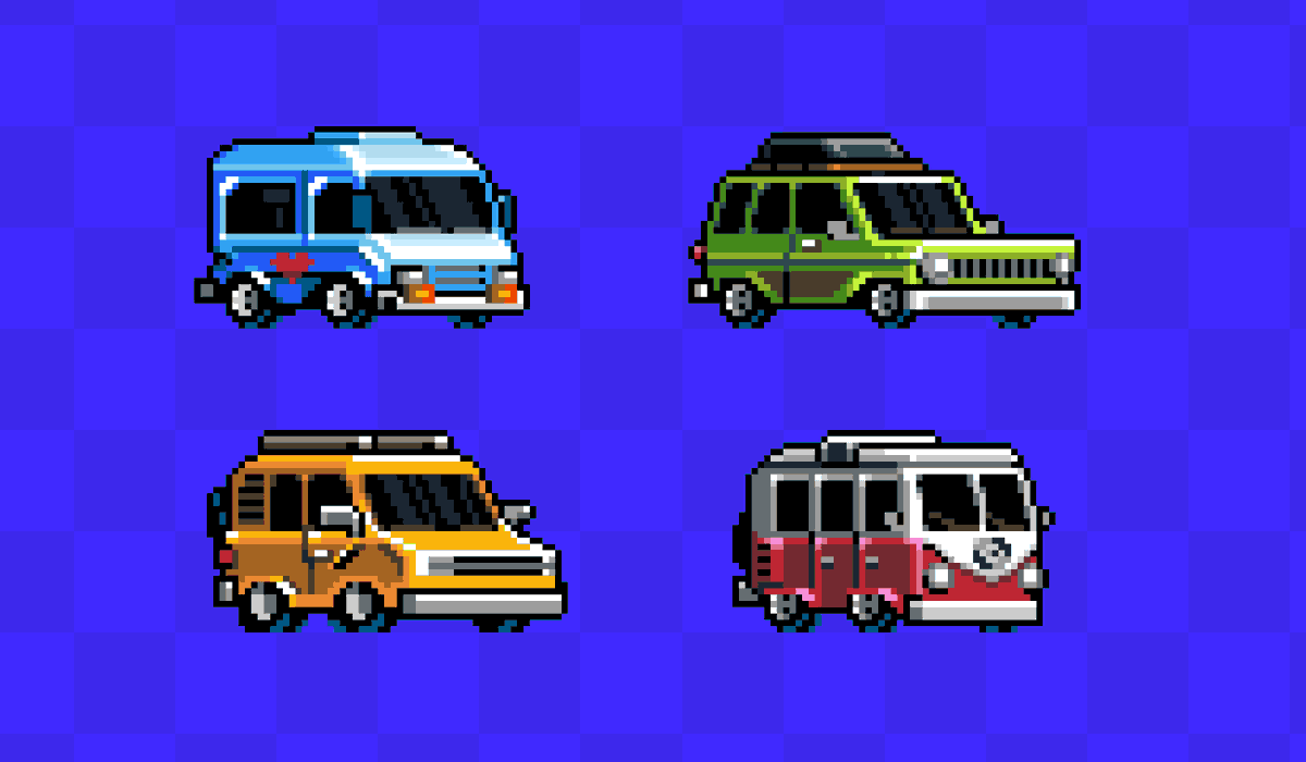 ttdiconcilio's tweet photo. More veichles added to the scene 😍
 #pixelart #PixelArtist #PixelAnimation #8bitArt #GameDev #IndieGame #indiedev #ドット絵 https://t.co/uAPgJ4waPb