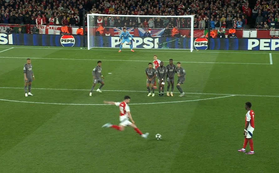 TheForgexx's tweet photo. All the incredible goals Arsenal have scored against Real Madrid. 

From Declan Rice to “Decline” and even Merino…

Thread 🧵 👇🏾 (VIDEO) https://t.co/xPVKiIgFSK