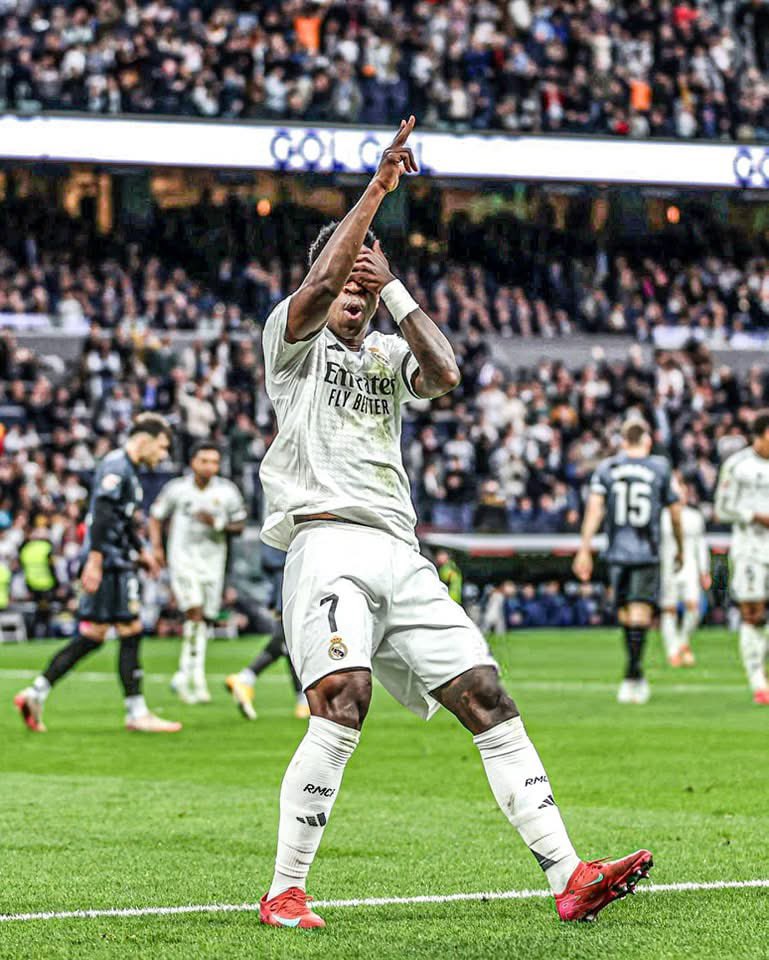 vicentebjorge's tweet photo. Vinicius hoy ante el Arsenal. https://t.co/eqArE87HWL