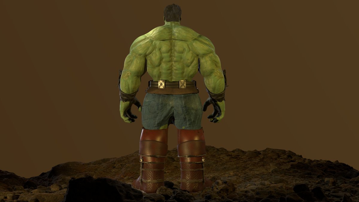 Sameer23artist's tweet photo. 💥 Hulk Smash in 3D! 💥
Here's my custom 3D sculpt of the Hulk, designed specifically for 3D printing. From the gritty textures to the armored boots, every detail was crafted to bring out his raw strength and intensity.
#3DModeling #Hulk #3DPrintReady #ZBrush #DigitalSculpting https://t.co/XOxrPgV2KU