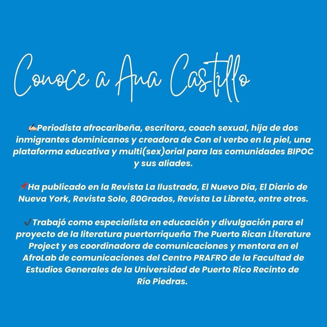 📣TALLER📣

Este próximo jueves 10 de abril la periodista Ana Castillo Muñoz impartirá un taller dedicado a la discusión sobre cómo realizar un periodismo antirracista. 

🗓️jueves, 10 de abril 
⏰11:30 a.m. - 1:00 p.m.
📍Salón 6032 

¡Les esperamos!