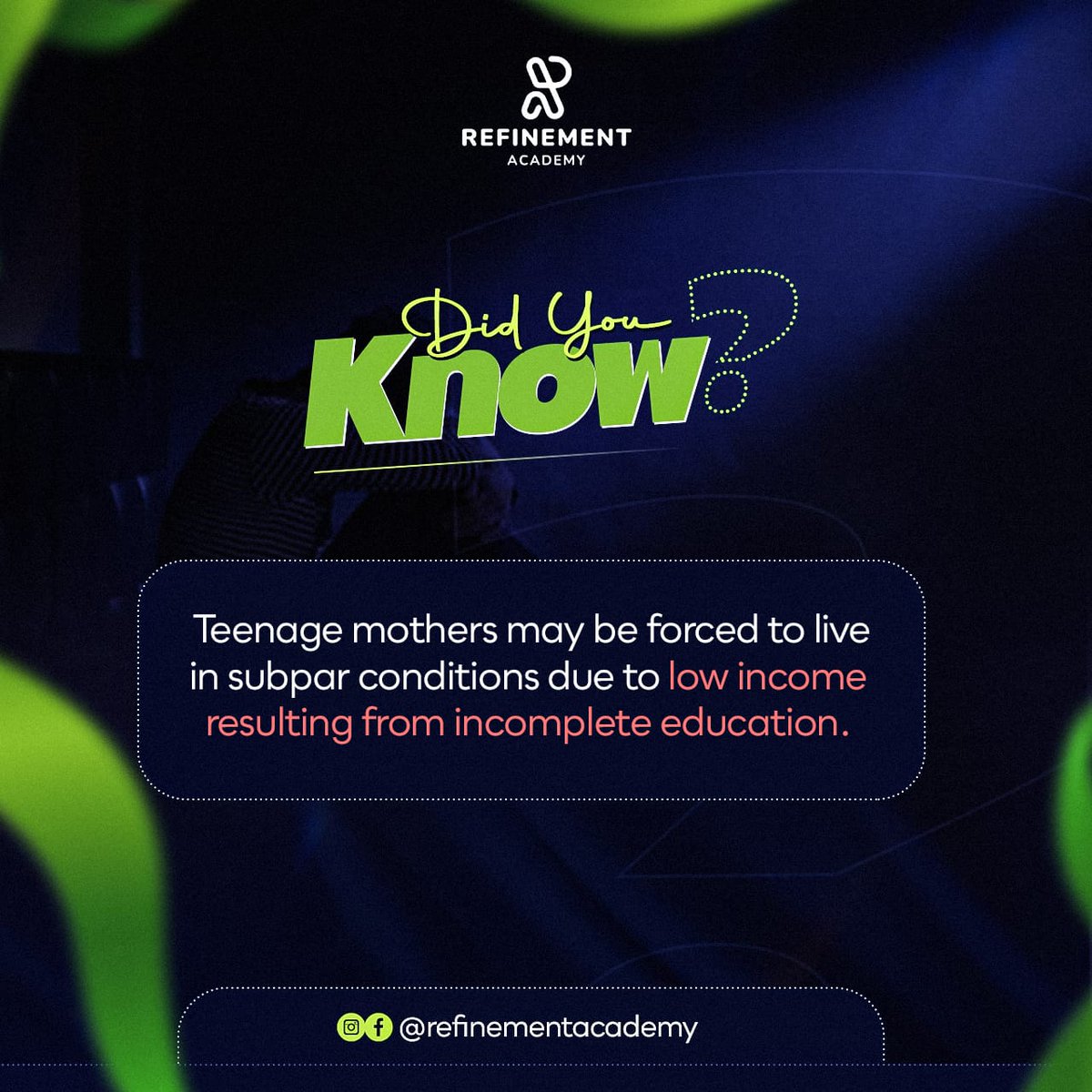 RefinementAcad's tweet photo. Did you know?

A thread 👇🏻 

#teenagemothers #orphans #empowerment #soapmaking #skills #refinementacademy #Benincity https://t.co/w9UGSSoFC6