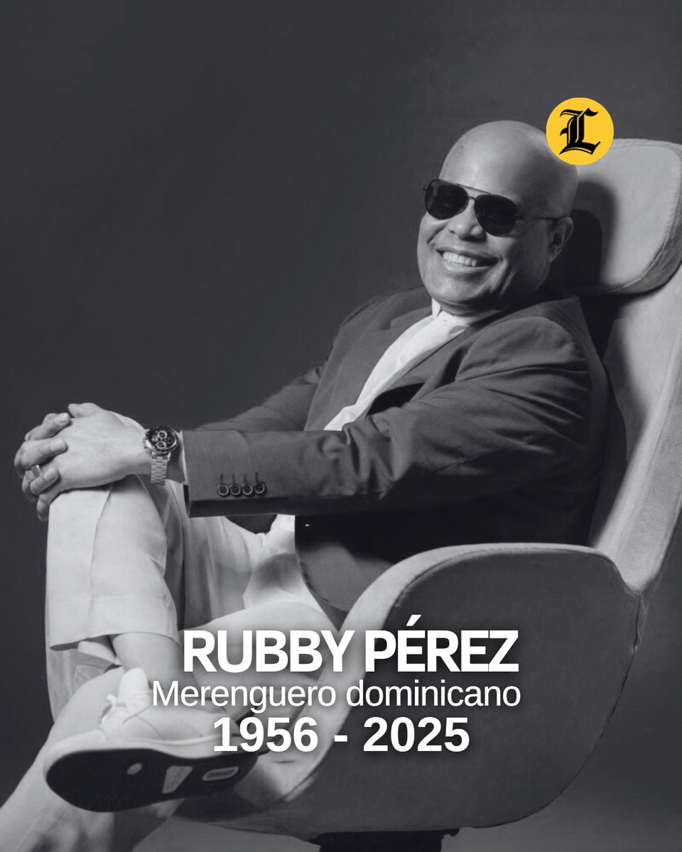 ListinDiario's tweet photo. #LoÚltimoLD | Rubby Pérez vuela alto. El merenguero finalmente no pudo salir con vida de los escombros de la discoteca Jet Set, donde tocaba la madrugada del martes cuando el techo se vino abajo. Tenía 69 años de edad.

🔗https://t.co/WZ3GUqBMnm

#ListínDiario