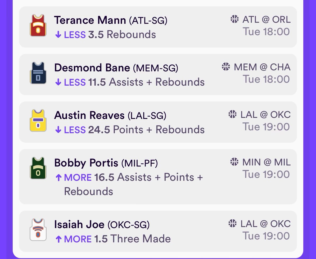 BoysOnTheBench's tweet photo. 🔥 NBA DABBLE SLIP 🔥 
20X Payout ‼️

Pulled straight from the @DGFantasy Optimizer tool — this thing is dripping in +EV juice! 🧃 

Check for yourself 👇
https://t.co/nPyY6Y4WmS

Tail:
https://t.co/uLu6tdvmyo

#Dabble #Xgambling #NBAPicks https://t.co/M72KwSWexK
