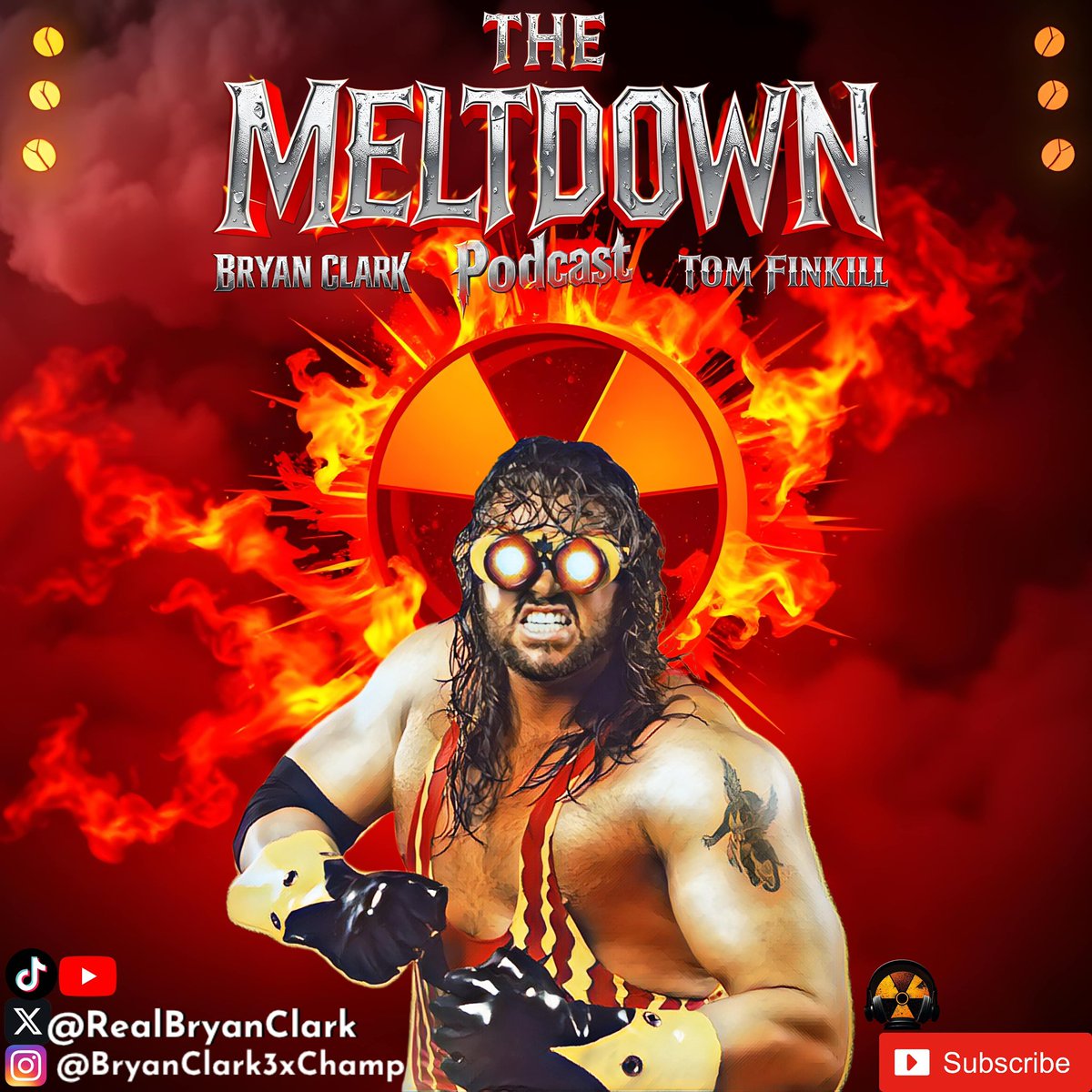 Bryan Clark (@realbryanclark) on Twitter photo Our Kick Off💣 Show
“The Meltdown” Monday Night on YouTube with Uk’s very own <a href="/TomFinkill/">Tom Finkill</a> 🇬🇧🇬🇧
Episode #1🧨WCW🔥
Always Welcome to Subscribe/ Like/ Comment 🙏
<a href="/JayPwdWrestling/">Jonathan Pro Wrestling Defined</a>
<a href="/titleruntoys/">TitleRunToys</a> <a href="/BenVealWrites/">Ben Veal</a> <a href="/_SgtSlaughter/">SGT SLAUGHTER</a> <a href="/AEW/">All Elite Wrestling</a> <a href="/TherealRVD/">Rob Van Dam</a> <a href="/ShaneHelmsCom/">Hurricane Helms</a> <a href="/MarcMero/">Marc Mero</a> Our Kick Off💣 Show
“The Meltdown” Monday Night on YouTube with Uk’s very own <a href="/TomFinkill/">Tom Finkill</a> 🇬🇧🇬🇧
Episode #1🧨WCW🔥
Always Welcome to Subscribe/ Like/ Comment 🙏
<a href="/JayPwdWrestling/">Jonathan Pro Wrestling Defined</a>
<a href="/titleruntoys/">TitleRunToys</a> <a href="/BenVealWrites/">Ben Veal</a> <a href="/_SgtSlaughter/">SGT SLAUGHTER</a> <a href="/AEW/">All Elite Wrestling</a> <a href="/TherealRVD/">Rob Van Dam</a> <a href="/ShaneHelmsCom/">Hurricane Helms</a> <a href="/MarcMero/">Marc Mero</a>