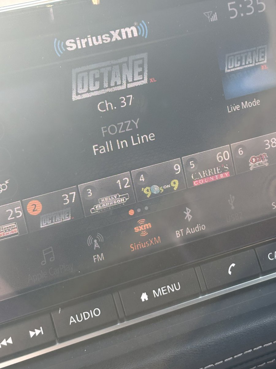 My_Ma7k1n's tweet image. I got to hear it first! Thank you @SiriusXMOctane 
Great stuff @FOZZYROCK 
#fallinline
