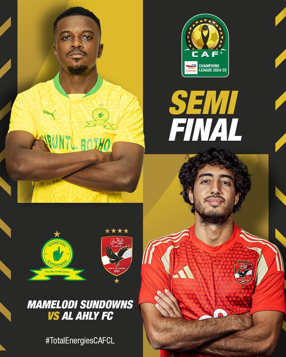 MS_Sharpeville's tweet photo. The winner of the #AfricanDerby is the winner of #TotalEnergiesCAFCL
Bookmark this.
#Sundowns ๐ #TotalEnergiesCAFCL #SUNASC ๐ฟ๐ฆ๐ช๐ฌ #AfricanDerby https://t.co/RvtGV2aiTC