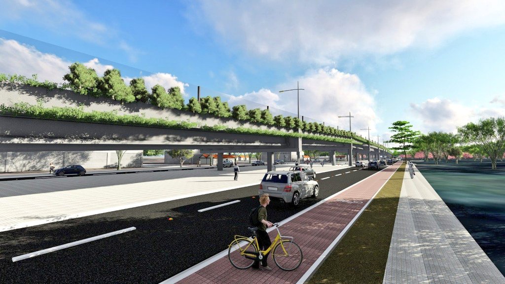 Así iba a ser el viaducto del Botánico, que acabaría con el tráfico. Ni lo uno, ni lo otro. 

Ahora plantean una mega obra mediante APP, vía adenda y sin licitación, que también va a "acabar con los embotellamientos".

De mejorar el transporte público y el acceso a la vivienda,