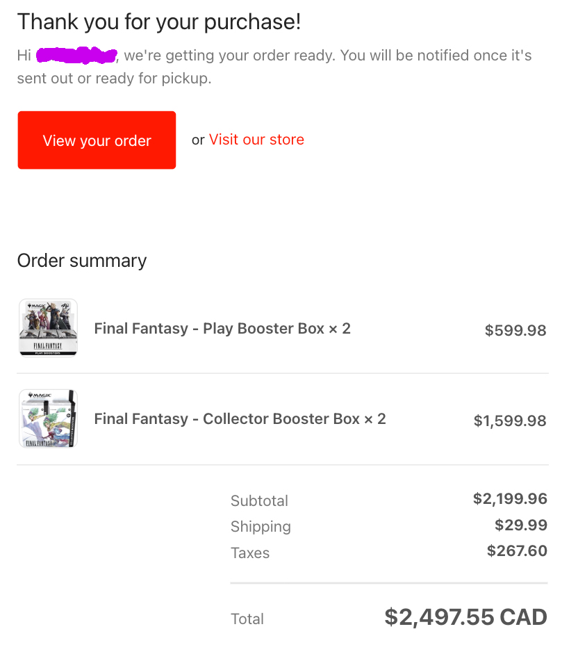 Between <a href="/Azuki/">Azuki</a>  TCG &amp;  <a href="/wizards_magic/">Magic: The Gathering</a> Final Fantasy collection, this is gonna be a 🔥 year