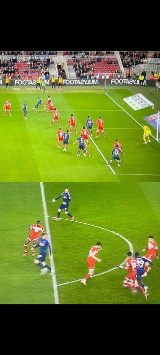 Middlesbrough 0 Leeds Utd 3 #LUFC #VAR checks complete lol