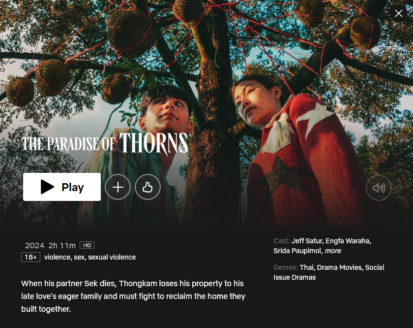 WatchmenID's tweet photo. drama rebutan warisan kebun duren super epic ini sudah bisa ditonton di @NetflixID 

yang kelewat pas tayang di bioskop, jangan lewatkan film ini. rekomedid banget! 😭 https://t.co/HS8ctvKhDi