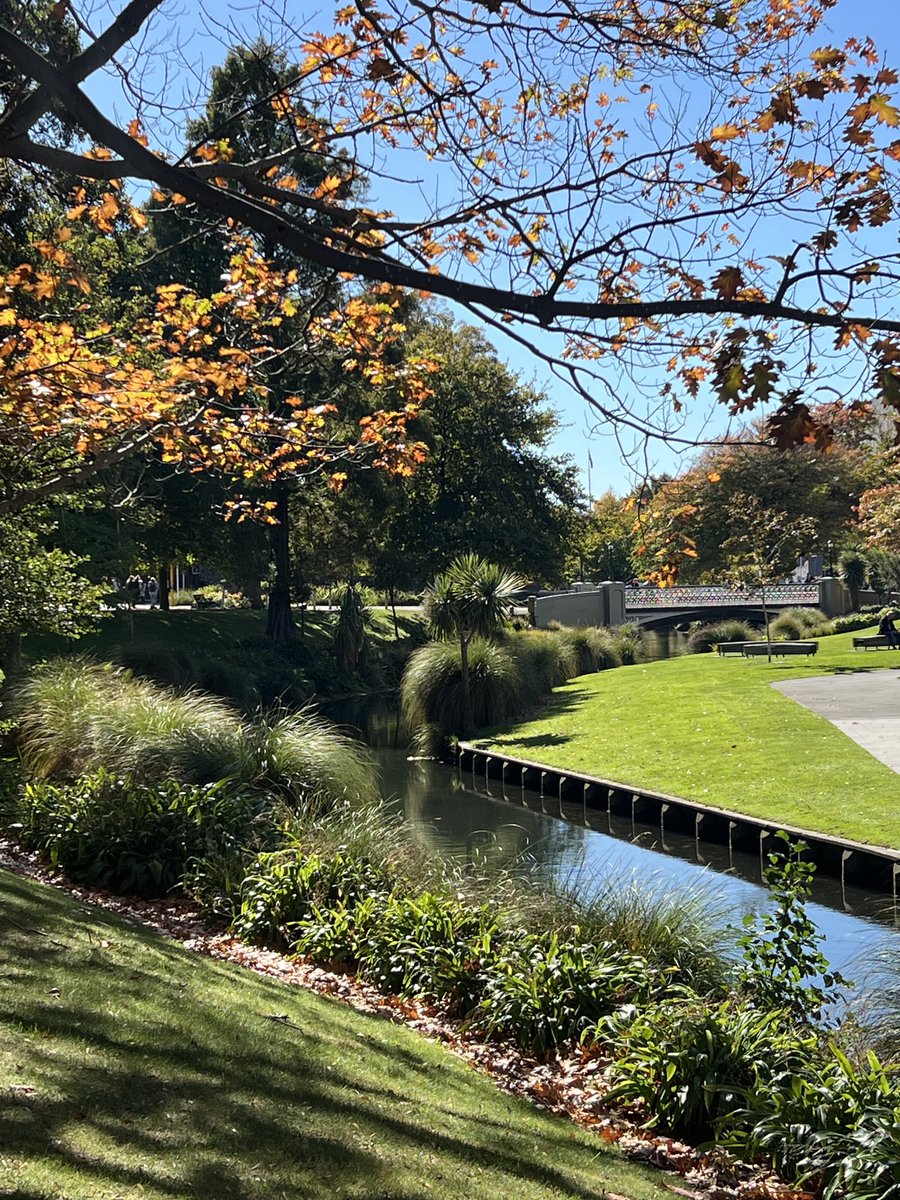 What a beautiful autumn day in Ōtautahi ⁦<a href="/Christchurch_NZ/">ChristchurchNZ</a>⁩