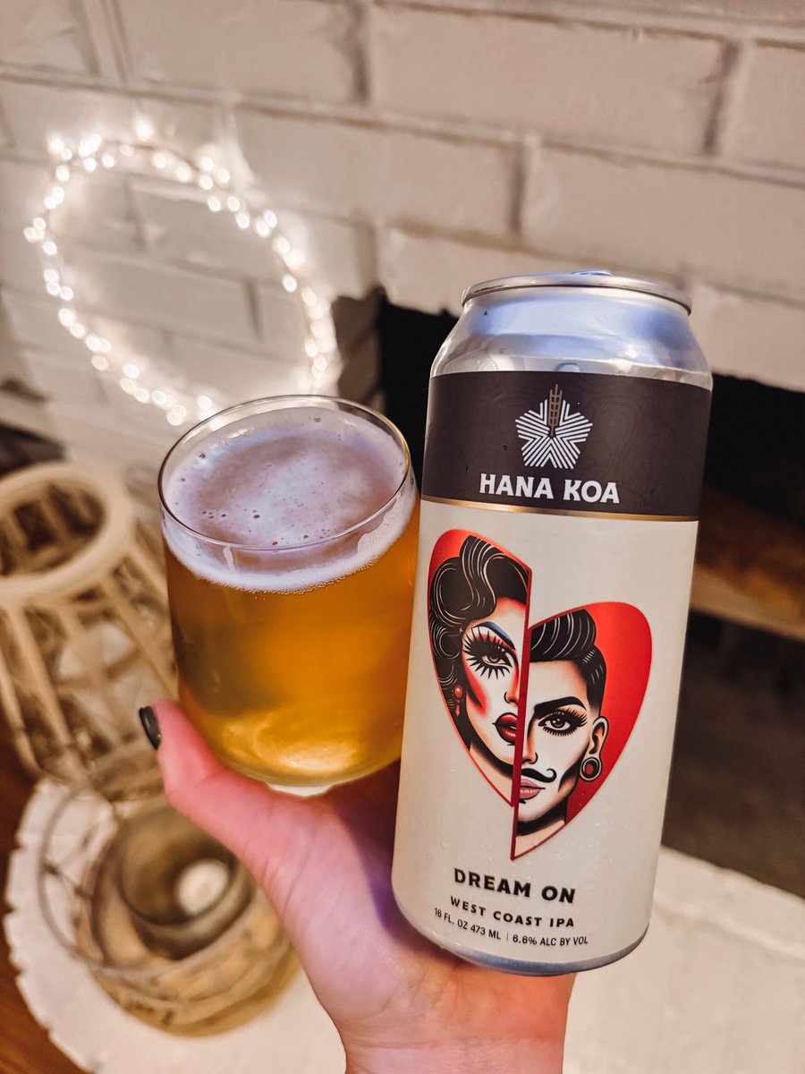 A nice clean crispy wc 🍻 
#DreamOn #hanakoabrewing