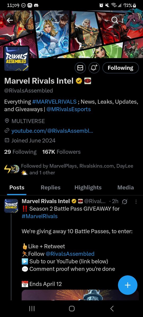 GinariAlice's tweet photo. @RivalsAssembled Done��� https://t.co/GUA9Md7aMx