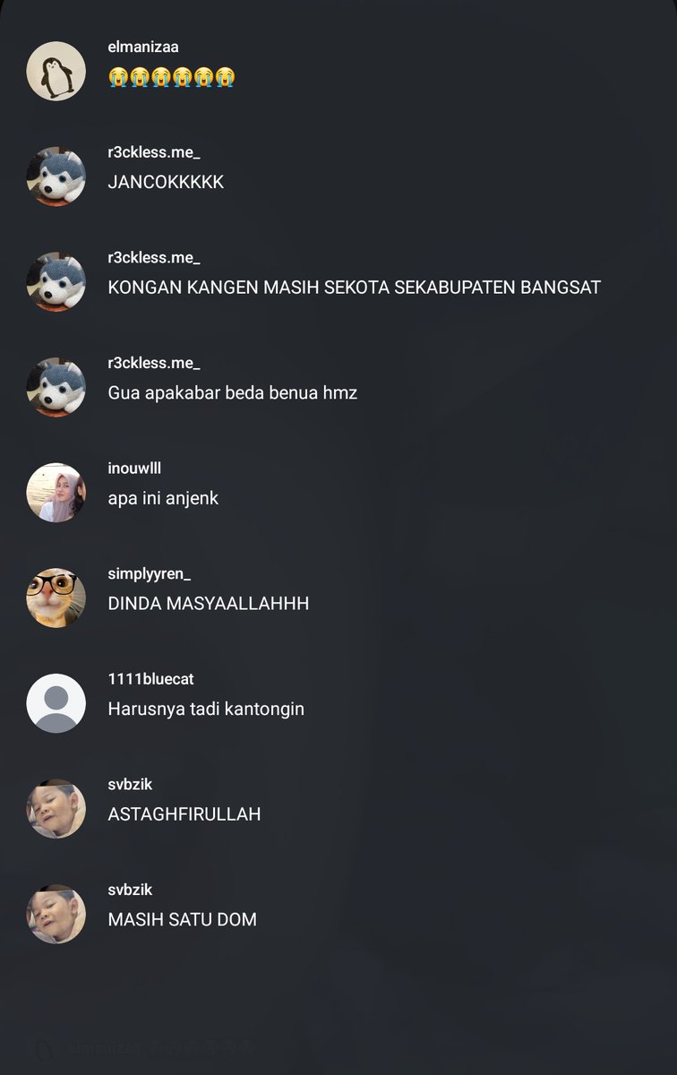 adlndawulan's tweet image. Teman ku semua pada jahat tante 💔💔💔💔💔 #unsupportive #toxic