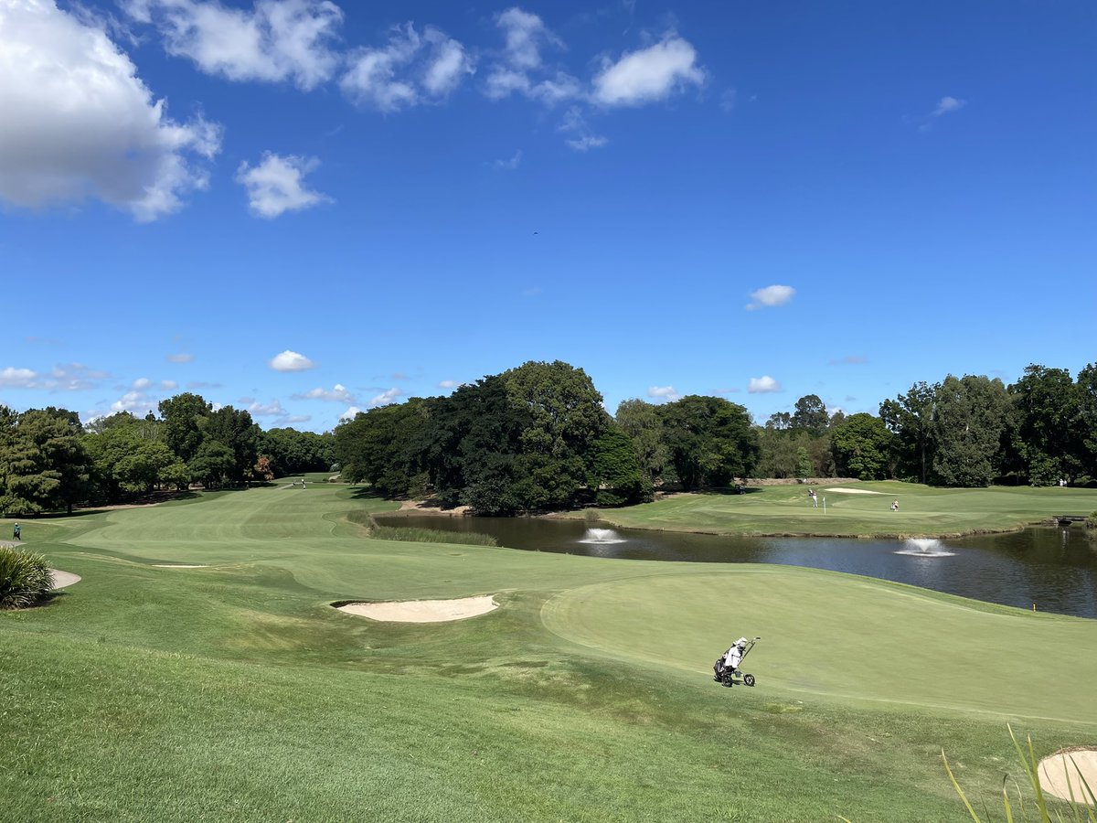 Indooroopilly Golf Club looking mint at the moment for the Australian Junior Amateur’s. I’m loving the look of the place at the moment especially after all of the rain that we have had recently. Our team has done an awesome job to get where we are today <a href="/GolfAust/">Golf Australia ⛳️</a> <a href="/TheASTMA/">ASTMA</a>