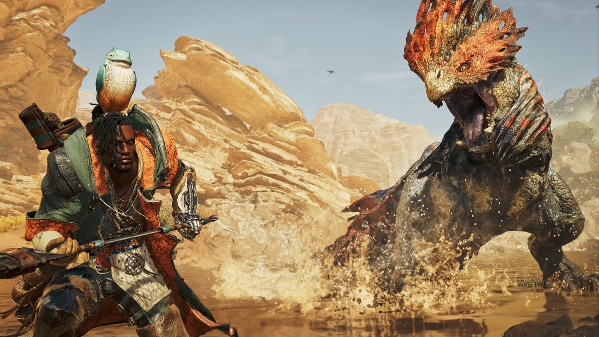 CapcomAsia's tweet photo. #MHWilds #EventQuest
《Monster Hunter Wilds》活動任務
「炎尾龍何時會唱歌?」
收集特別素材來製作可愛的頭部裝備「泡沫歌鴞α」吧!
原野:天塹沙原
承接/參加條件:HR 9 以上
完成條件:狩獵炎尾龍
發佈開始時間:HKT 2025.04.09 08:00
發佈結束時間:HKT 2025.04.23 07:59
※活動任務可從「任務櫃台」>「承接、參加任務」>「活動任務」承接。
https://t.co/GG029Wc4Uj
=======
Monster Hunter Wilds Event Quest
When Do Quematrice Sing?
Gather special materials and obtain cute headgear: Amstrigian α!
Locales: Windward Plains
Conditions: HR 9 or higher
Completion Conditions: Hunt the Quematrice
Start Date and Time: 04.09.2025 08:00 (UTC+8)
End Date and Time: 04.23.2025 07:59 (UTC+8)
*Event quests can be accepted from "Quest Counter" > "Post/Join Quest" > "Event Quest".
https://t.co/gZp2iZc2nx