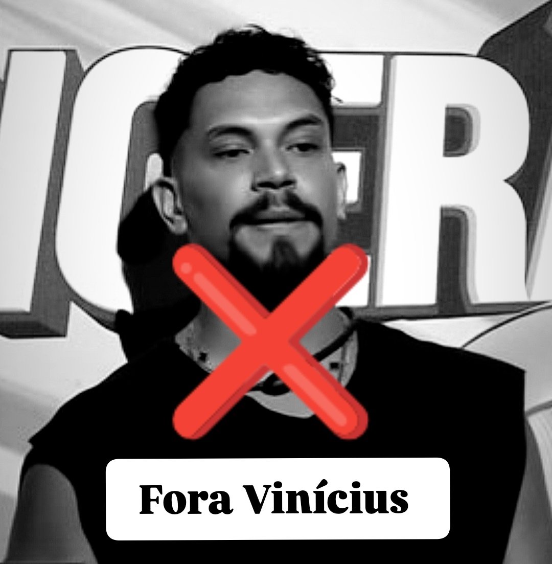 focalizeofc's tweet photo. VAMOS DE FORA VINÍCIUS https://t.co/j1sWDvyCy4