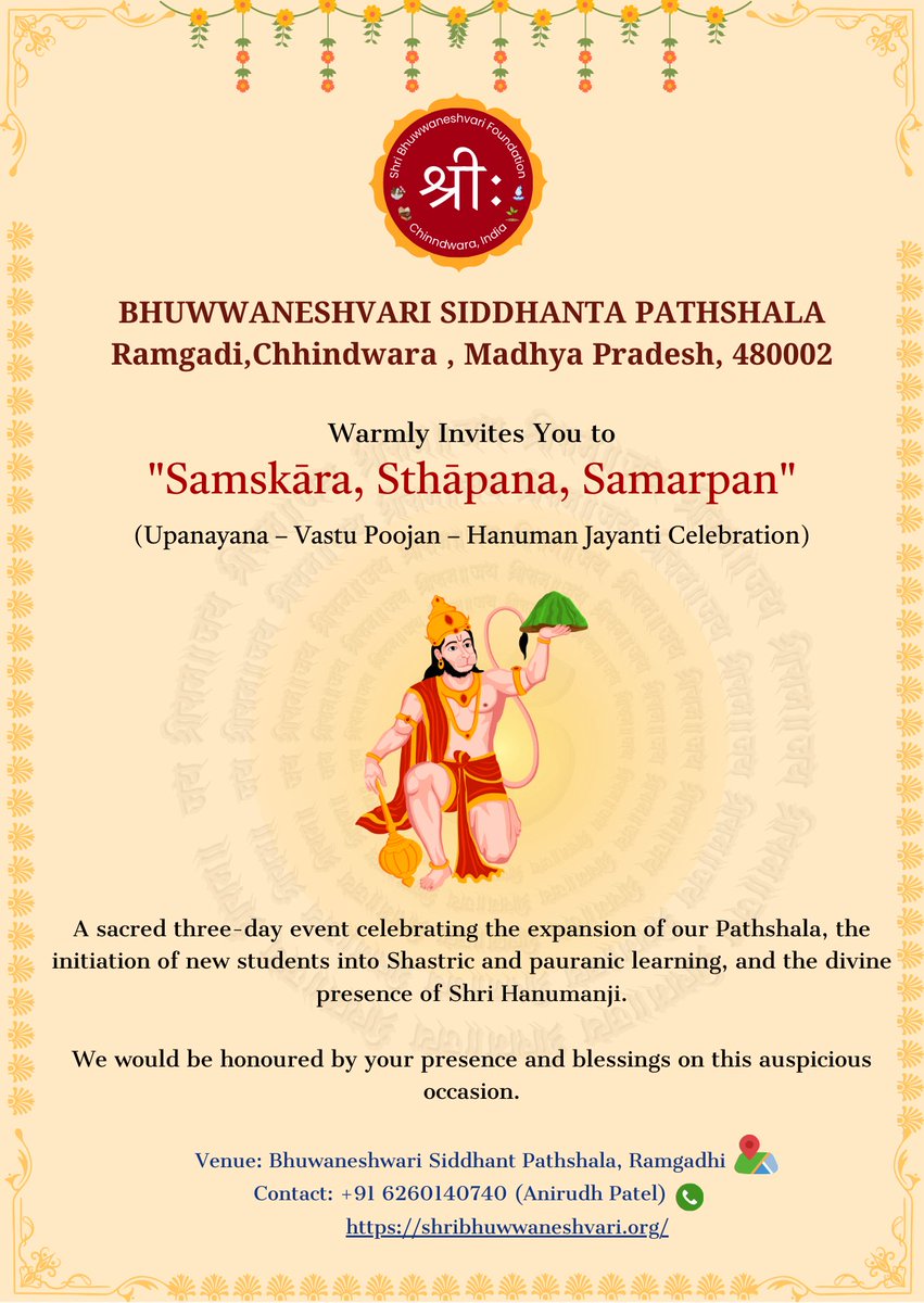 Bhuwwaneshvari Gurukulam tweet media